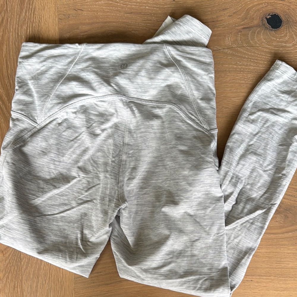 lululemon athletica Gray Heathered Leggings